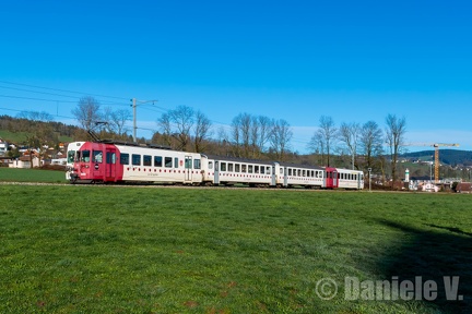 Be 4/4 122 + B 209 + B 207 + ABt 222